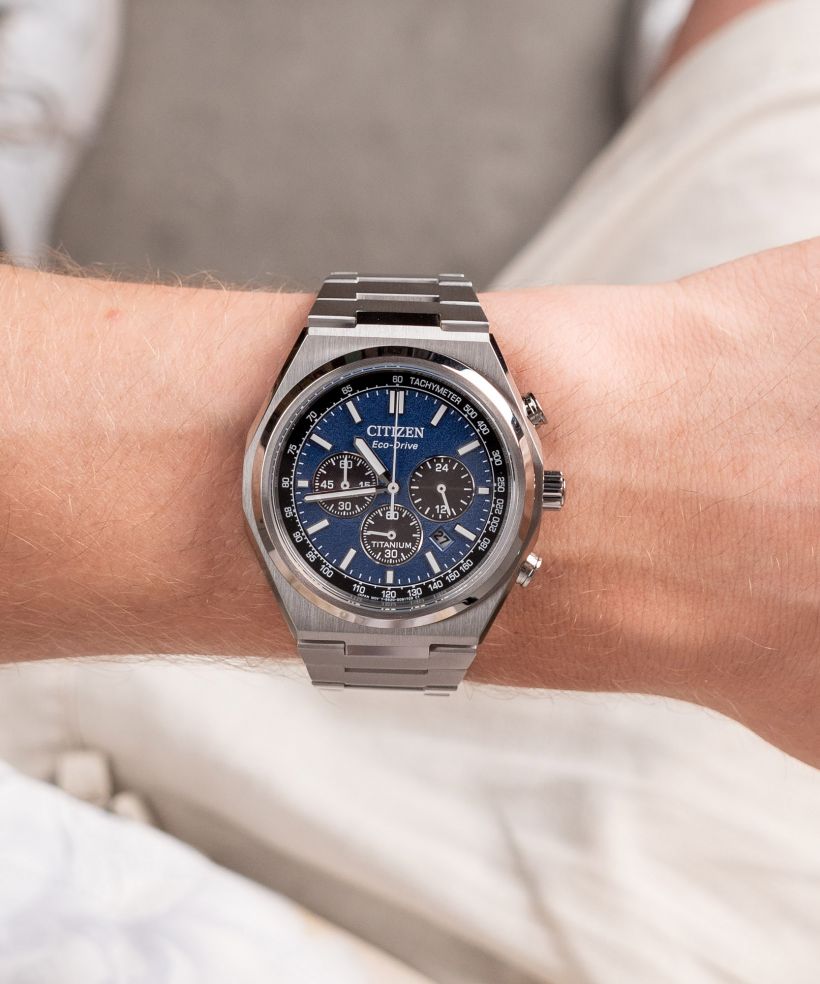 Годинник Чоловічий Citizen Super Titanium Chronograph