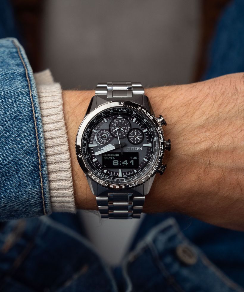 Годинник Чоловічий Citizen Promaster Sky Solar Chronograph