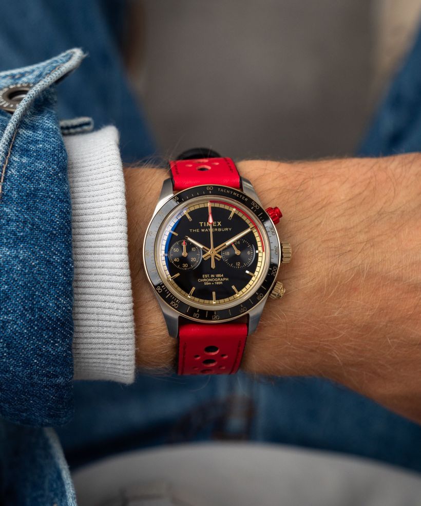 Годинник Чоловічий Timex Waterbury Heritage Chronograph