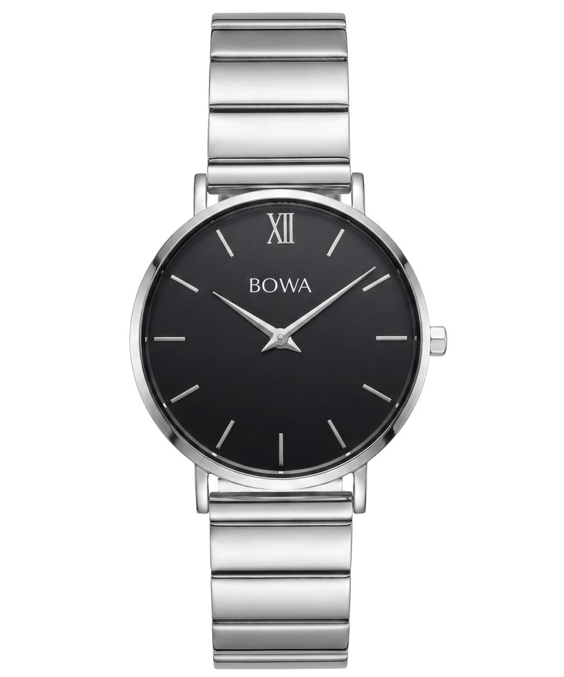 Годинник Жіночий BOWA London Black-Silver Steel 33
