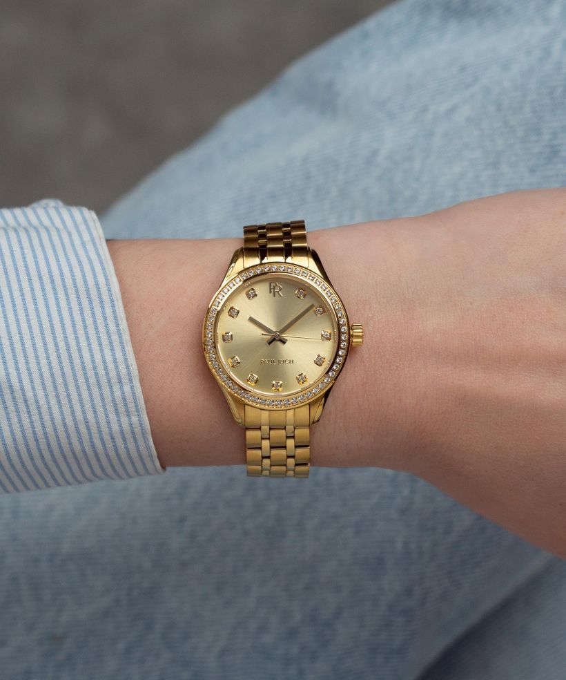 Годинник Жіночий Paul Rich Crystelle All Gold