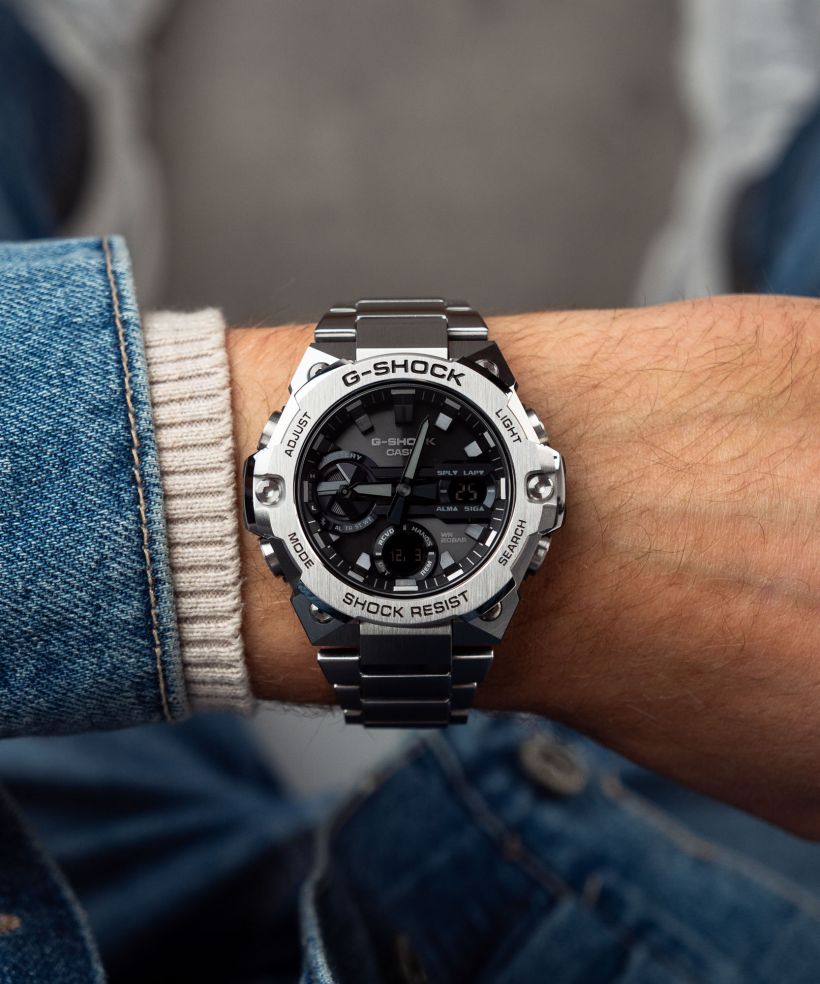Годинник Чоловічий Casio G-Shock G-Steel Bluetooth Solar
