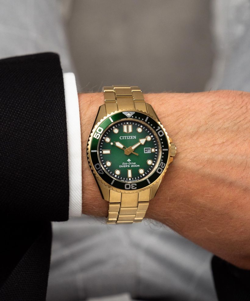 Годинник для Жінок і Чоловіків Citizen Promaster Marine Diver Eco-Drive