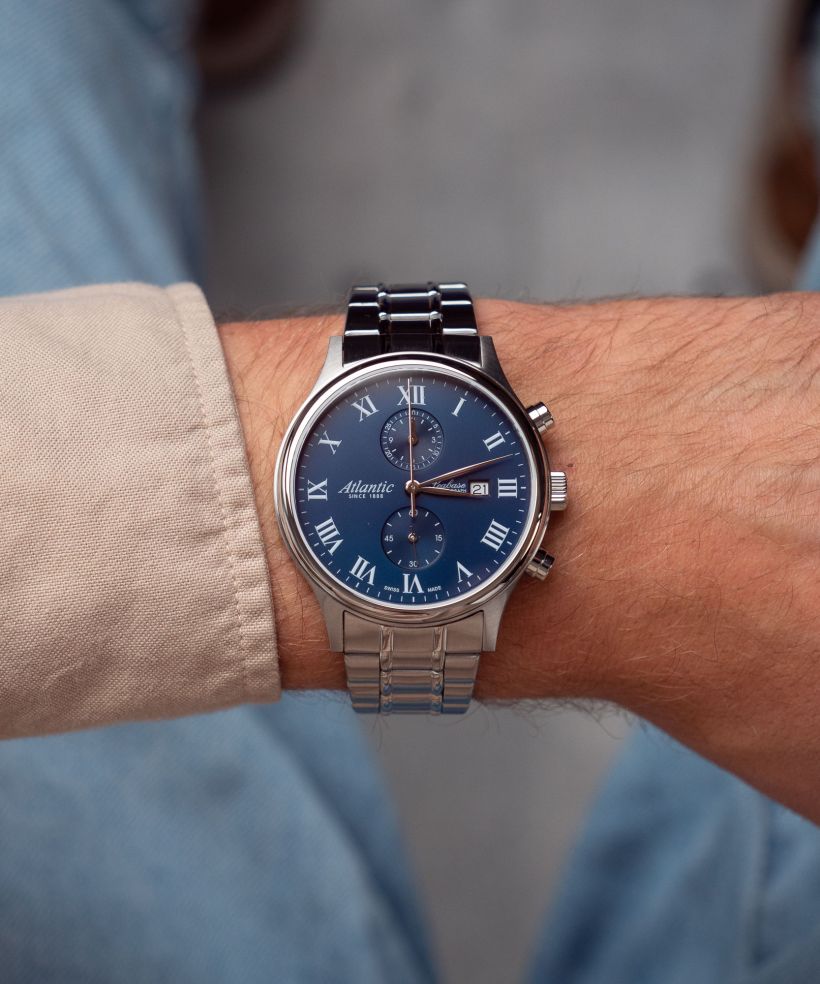 Годинник Чоловічий Atlantic Seawave Chronograph