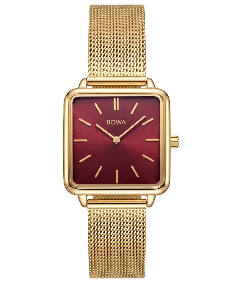 Годинник Жіночий BOWA Vienna Red Gold Mesh 29