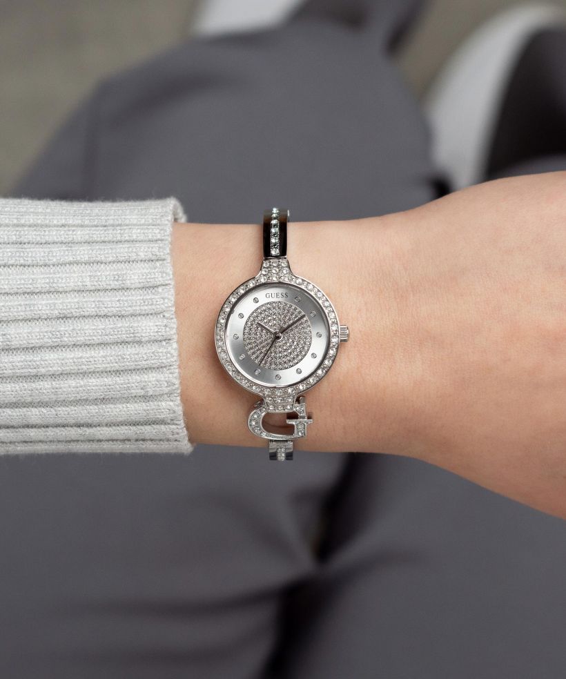 Годинник Жіночий Guess Giselle Silver Tone
