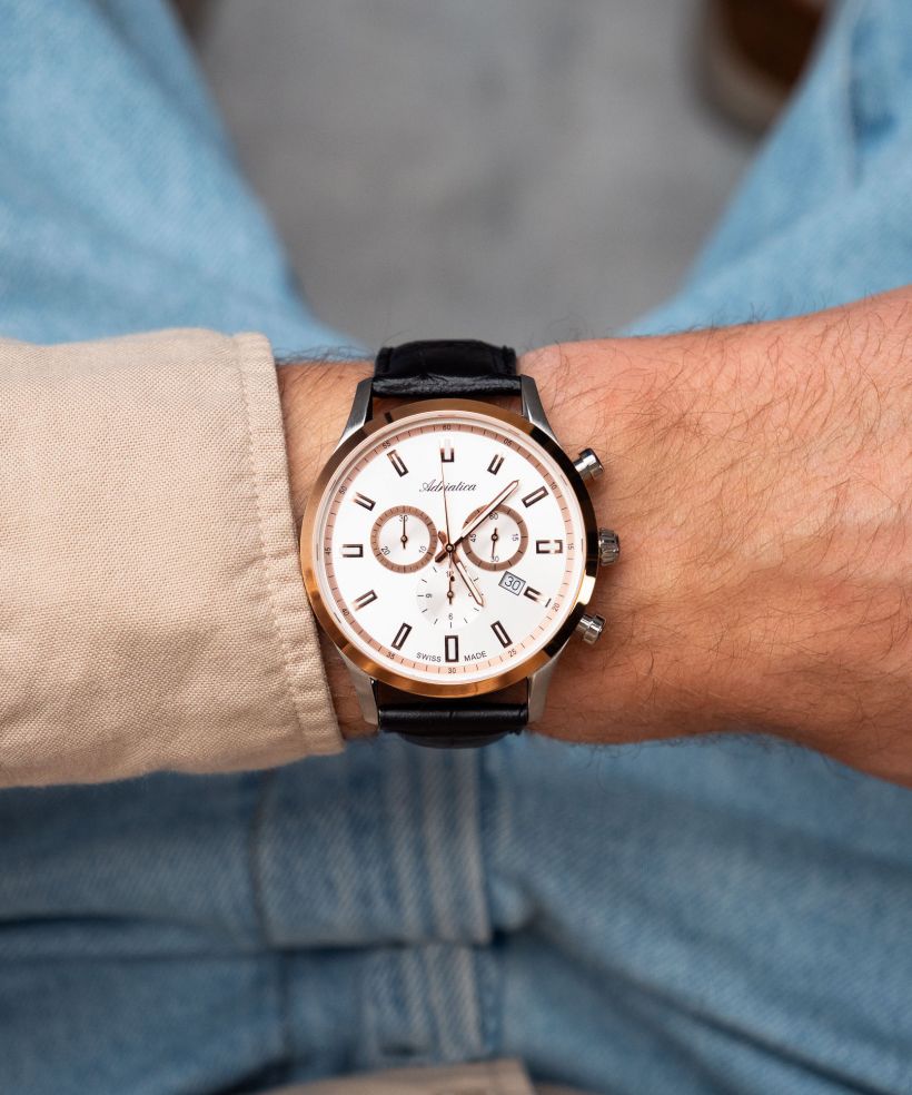 Годинник Чоловічий Adriatica Chronograph