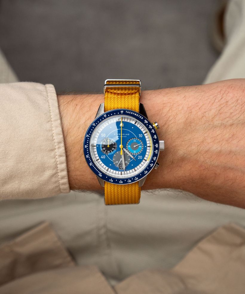 Годинник Чоловічий Sternglas Tachymeter 2.0 Chronograph