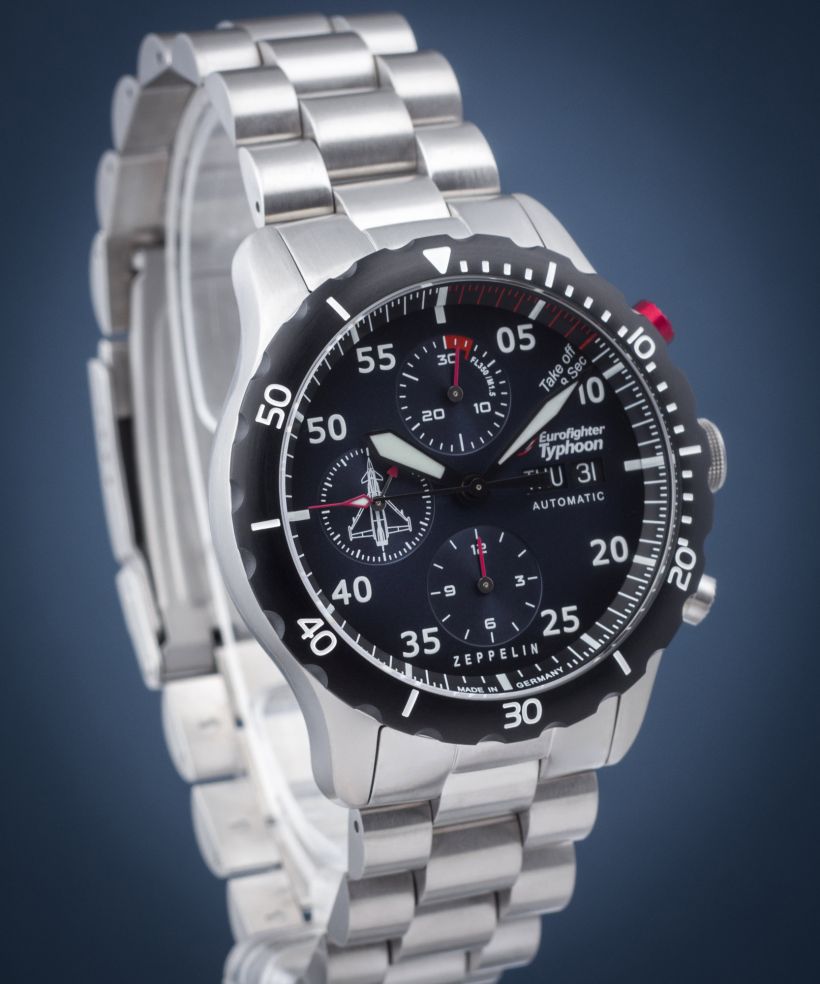 Годинник Чоловічий Zeppelin Eurofighter Automatic Chronograph Limited Edition