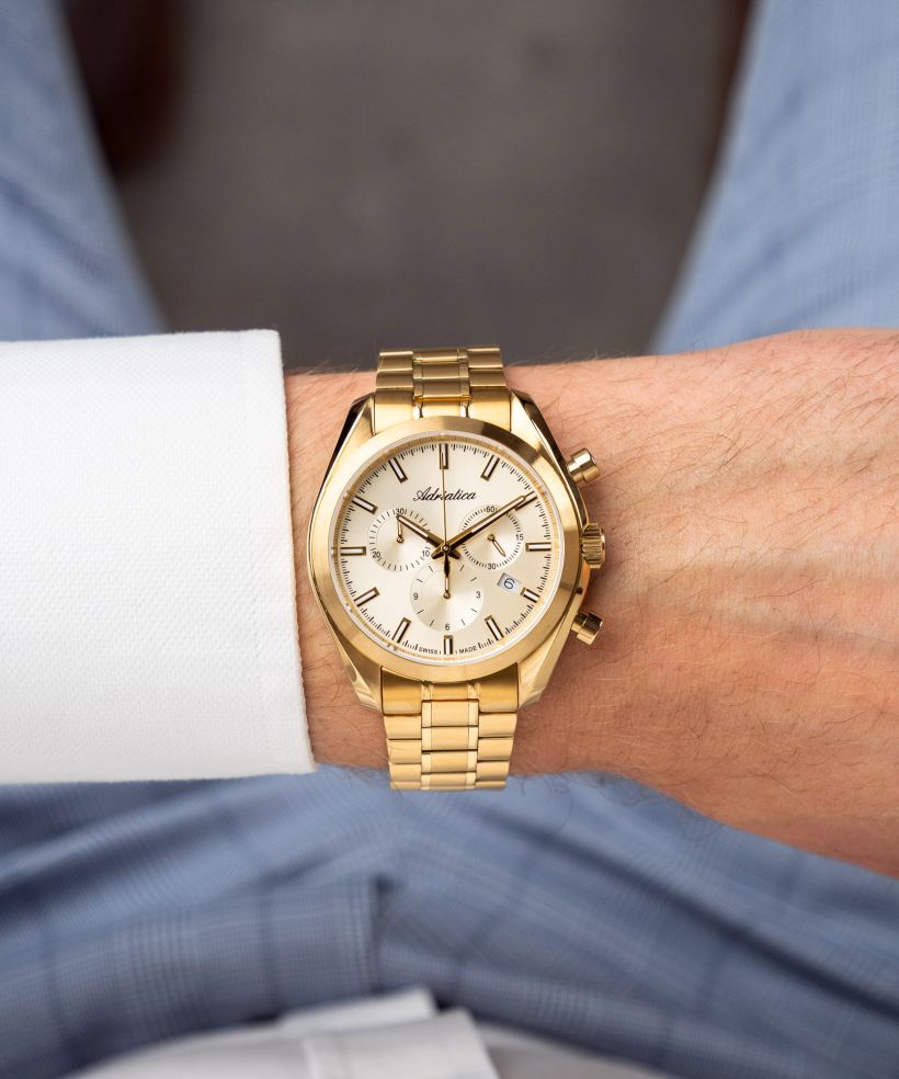 Годинник Чоловічий Adriatica Classic Chronograph