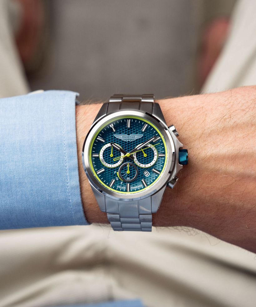 Годинник Чоловічий Aston Martin Thrill Heritage Line Solar Chronograph