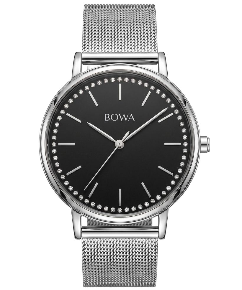 Годинник Жіночий BOWA Rio Black-Silver Mesh 38