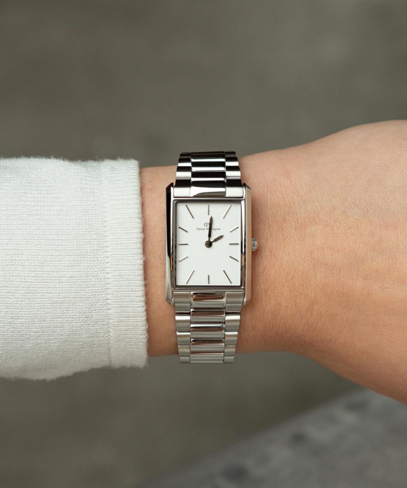 Годинник Жіночий Daniel Wellington Bound 3-Link Silver 22
