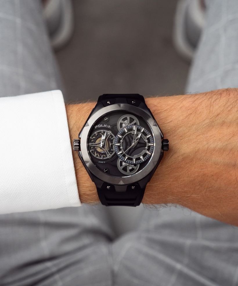 Годинник Чоловічий Police Scepter Open Heart Dual Time