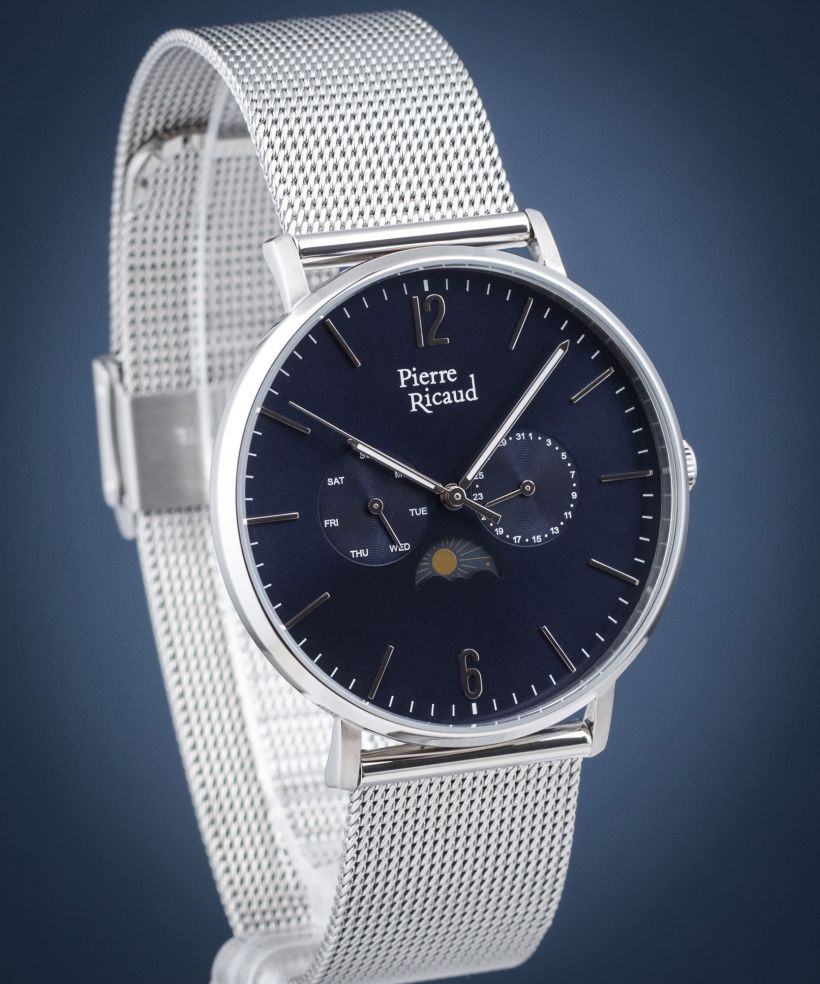 Годинник Чоловічий Pierre Ricaud Moon Phase