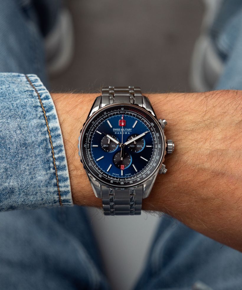 Годинник Чоловічий Swiss Military Hanowa Afterburn Chronograph