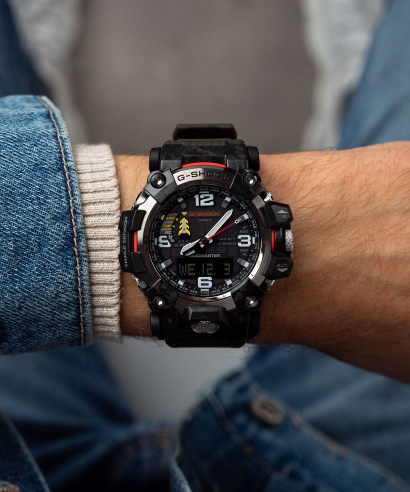 Годинник Чоловічий Casio G-Shock Master of G Mudmaster Carbon Core Guard