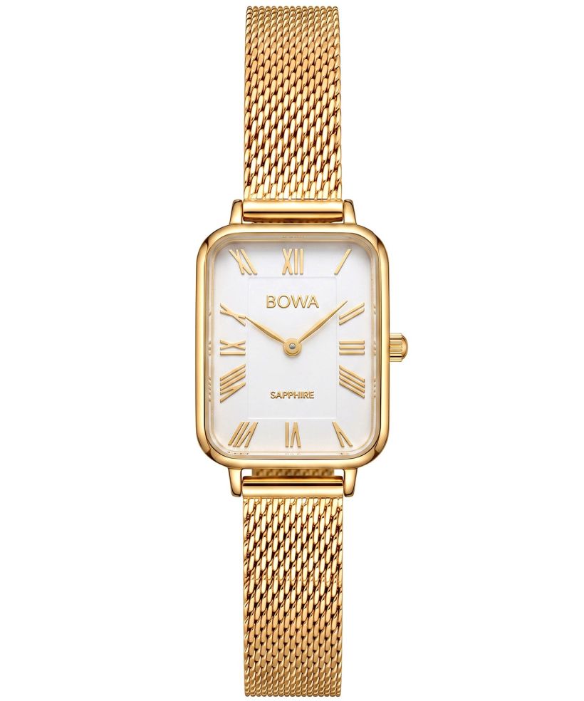 Годинник Жіночий BOWA Dubai White-Gold Mesh 20