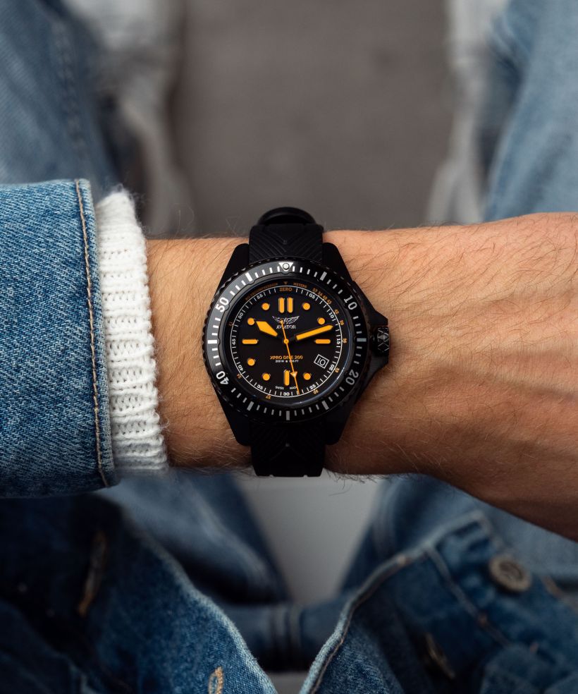 Годинник Чоловічий Aviator XPRO Dive 200