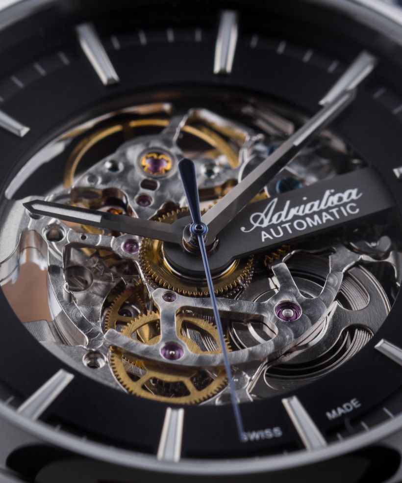 Годинник Чоловічий Adriatica Skeleton Automatic