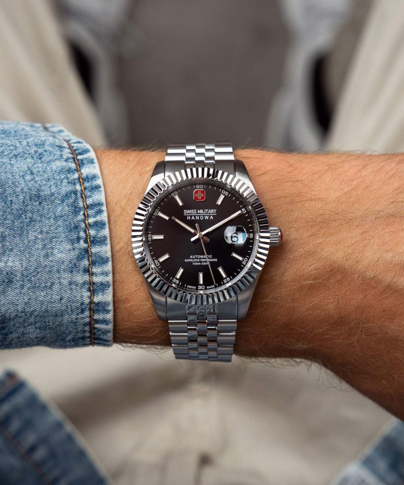 Годинник Чоловічий Swiss Military Hanowa Diligenter Automatic