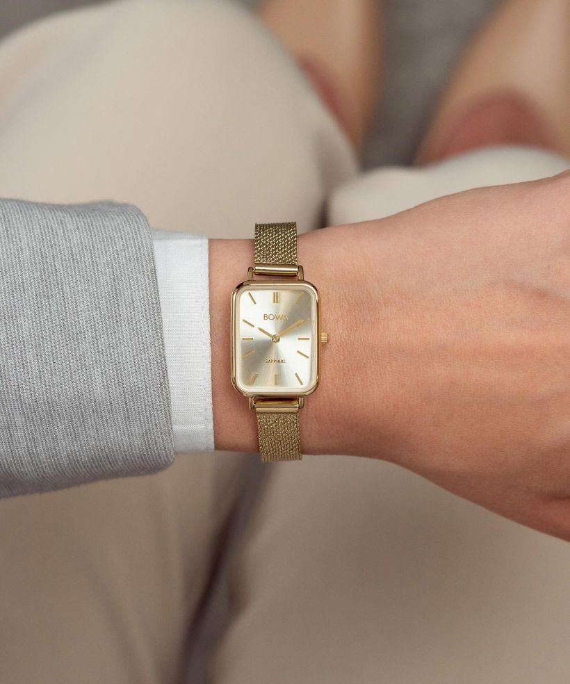 Годинник Жіночий BOWA Dubai Full Gold Mesh 20