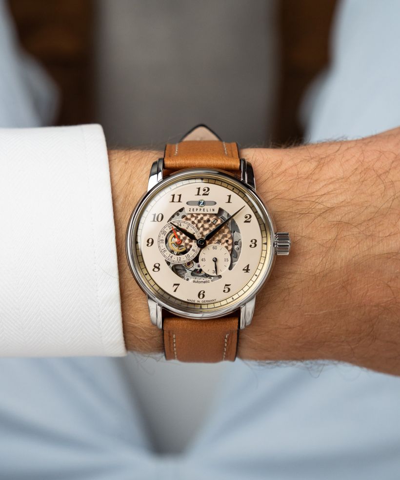 Годинник Чоловічий Zeppelin New Captain&#039;s Line Automatic