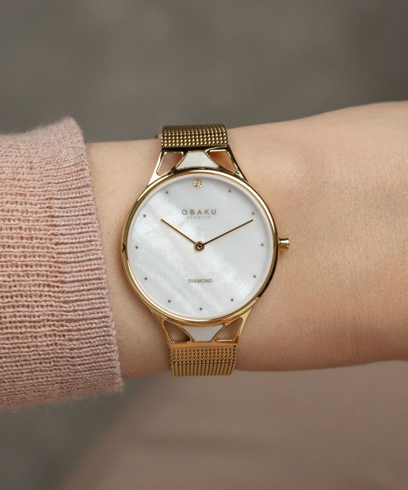 Годинник Жіночий Obaku Diamond