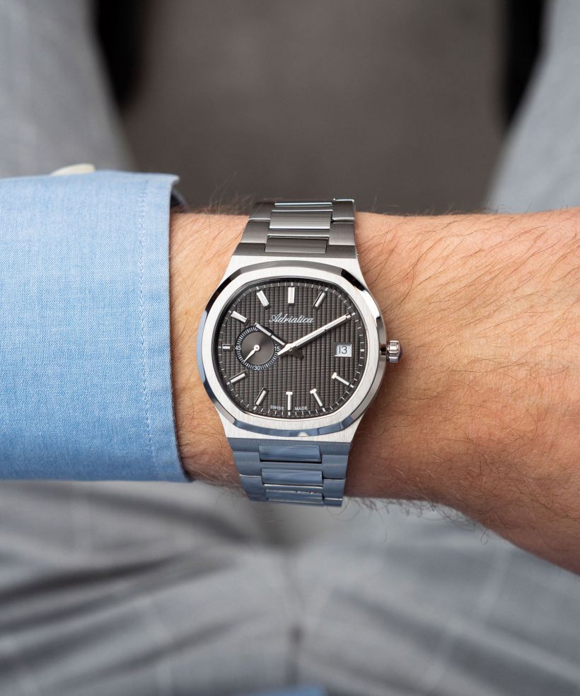 Годинник Чоловічий Adriatica Sapphire Automatic