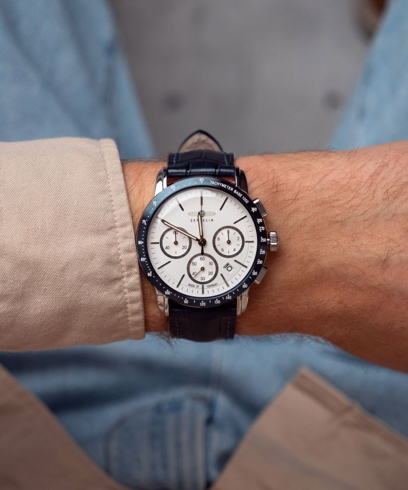 Годинник Чоловічий Zeppelin New York 88781 Chronograph
