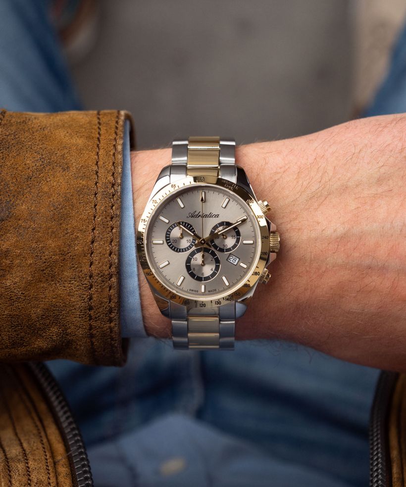 Годинник Чоловічий Adriatica Classic Chronograph