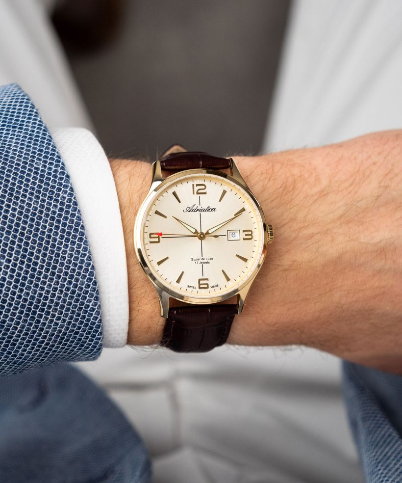 Годинник Чоловічий Adriatica Super de Luxe Mechanical