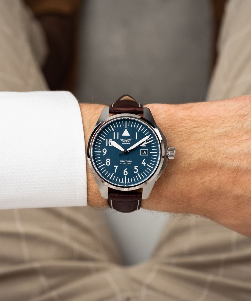 Годинник Чоловічий Aviator Airacobra 43 Type A