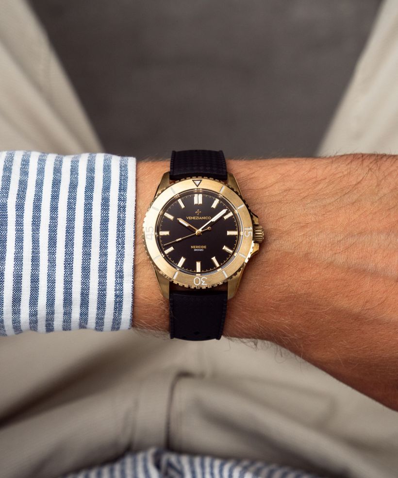 Годинник Чоловічий Venezianico Nereide Bronzo 39