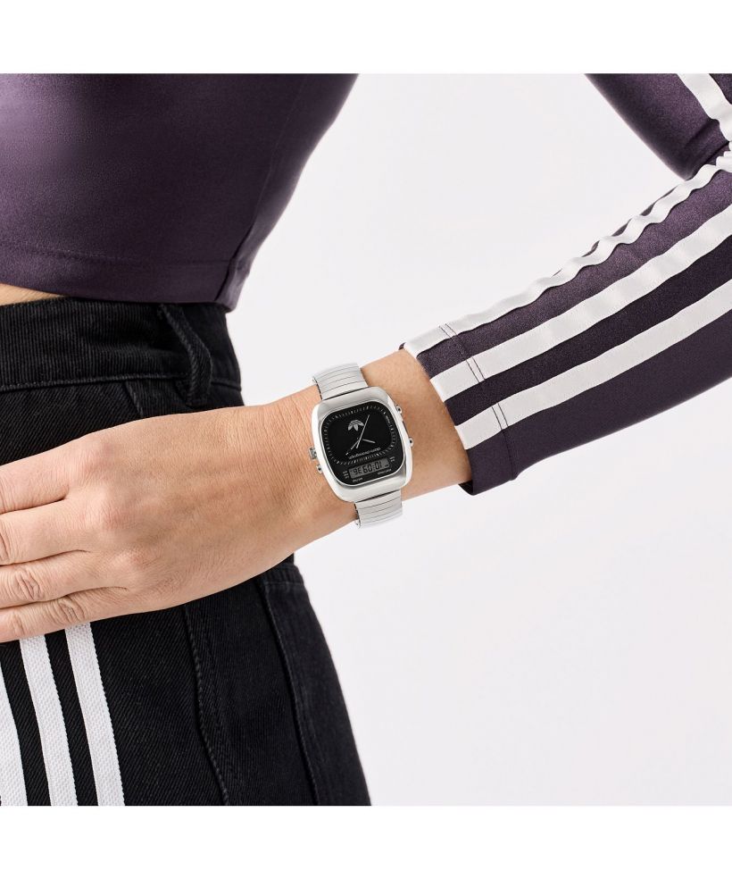 Годинник для Жінок і Чоловіків adidas Originals Retro Wave Three Chronograph
