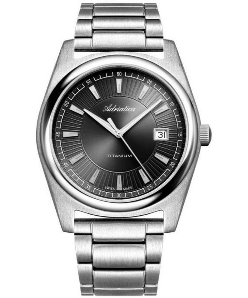 Годинник Чоловічий Adriatica Sapphire Titanium