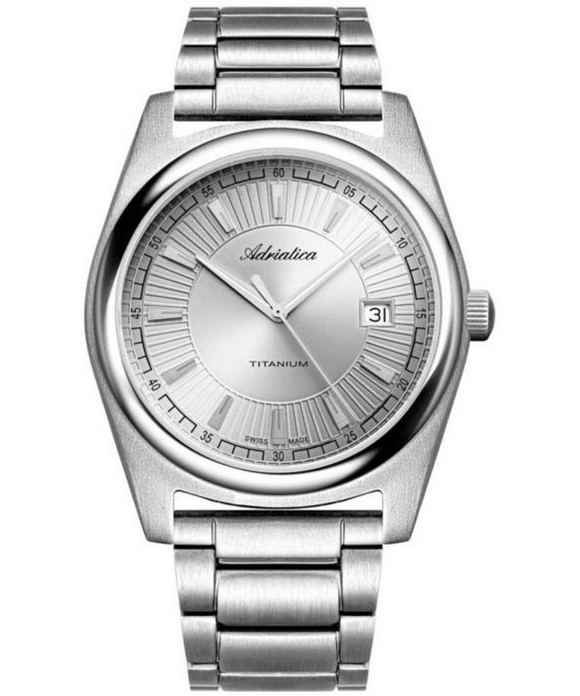 Годинник Чоловічий Adriatica Sapphire Titanium