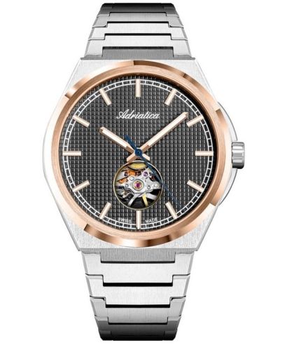 Годинник Чоловічий Adriatica Classic Open Heart Automatic