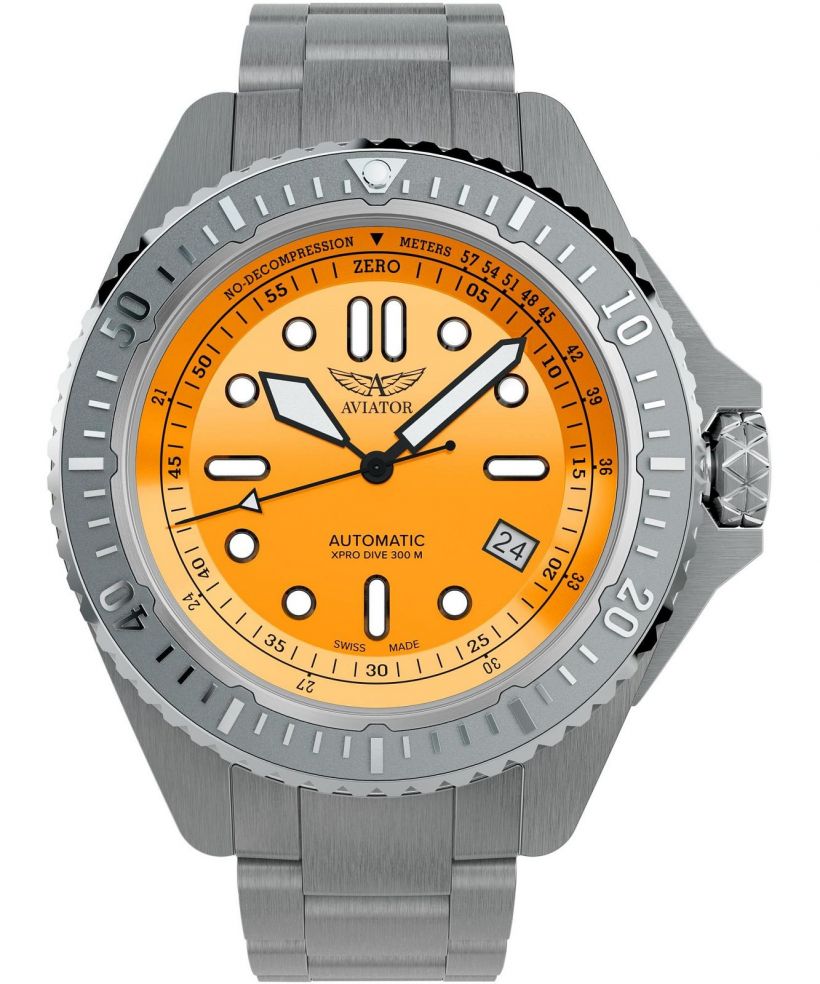 Годинник Чоловічий Aviator XPRO Dive 300 Automatic