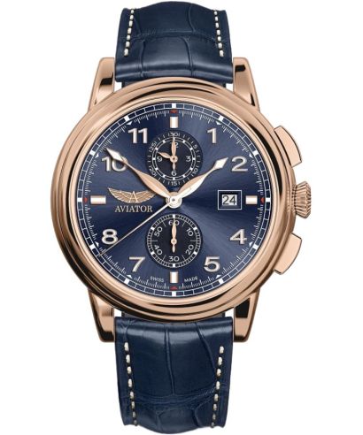 Годинник Чоловічий Aviator Douglas DC-3 Chronograph Limited Edition
