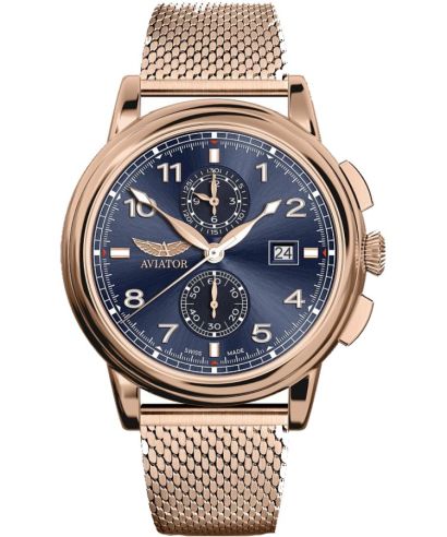 Годинник Чоловічий Aviator Douglas DC-3 Chronograph Limited Edition