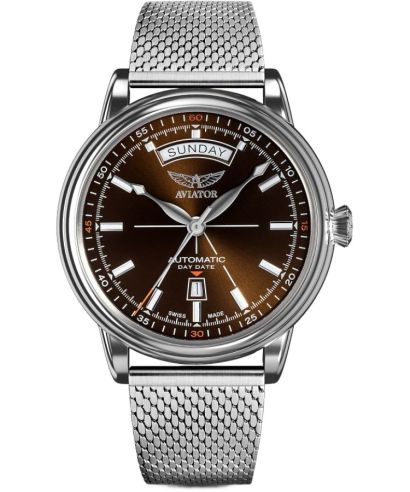 Годинник Чоловічий Aviator Douglas Day-Date Automatic Limited Edition