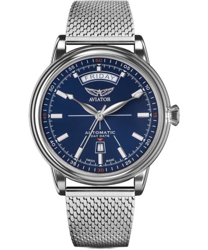 Годинник Чоловічий Aviator Douglas Day-Date Automatic Limited Edition