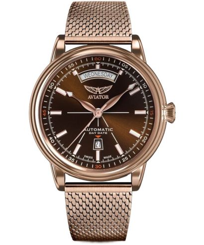 Годинник Чоловічий Aviator Douglas Day-Date Automatic Limited Edition