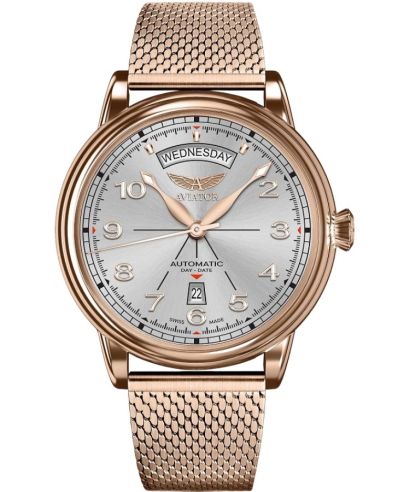 Годинник Чоловічий Aviator Douglas DC-3 Day-Date Automatic Limited Edition