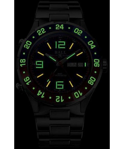 Годинник Чоловічий Ball Roadmaster Marine GMT Automatic Titanium Limited Edition