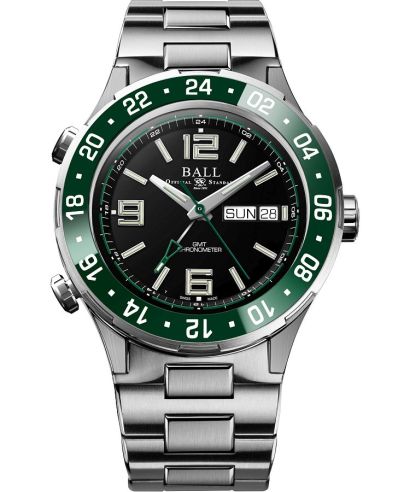 Годинник Чоловічий Ball Roadmaster Marine GMT Automatic Titanium Chronograph Limited Edition