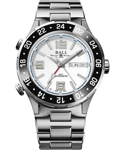 Годинник Чоловічий Ball Roadmaster Marine GMT Automatic Titanium Chronograph Limited Edition