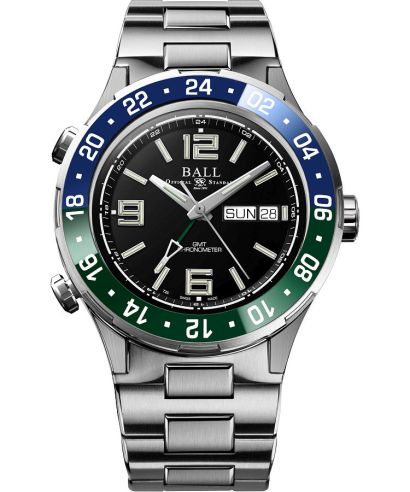 Годинник Чоловічий Ball Roadmaster Marine GMT Automatic Titanium