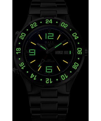 Годинник Чоловічий Ball Roadmaster Marine GMT Automatic Titanium Chronograph